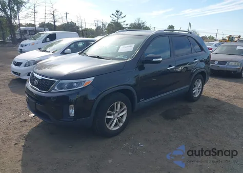 2014 Kia Sorento Lx z USA, uszkodzony, nr VIN 5XYKTCA63EG544224